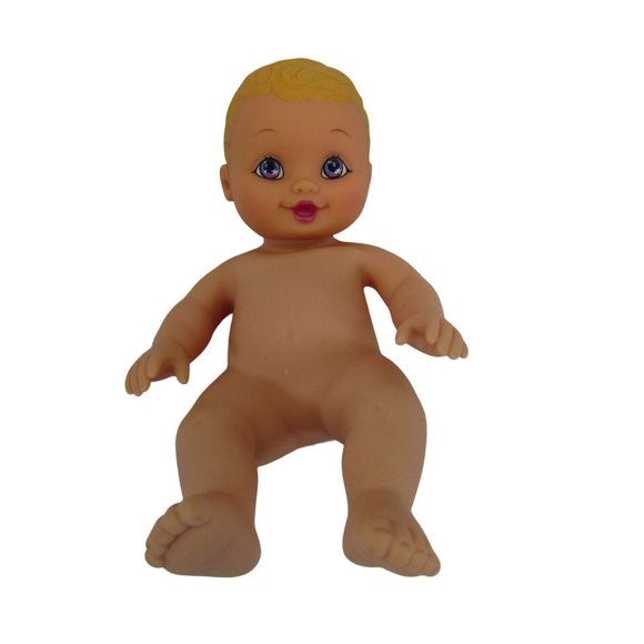 Lauer Toys 999 Lauer Water Baby Doll 9 Soft Rubber Flexible Violet Eyes 53431 Poshmark